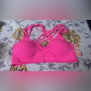 Hot pink sport bra (6 sport bras)